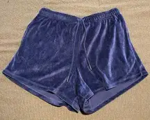 Velvet Blue Women's Shorts