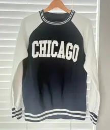 New York Popular Women’s Chicago Academic Old Money Sweatshirt Pull Over Size M