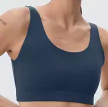 Everlane The Perform Bra - Atlantic