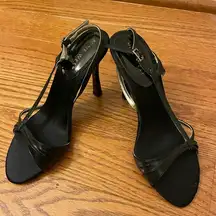 Nine West Black Strappy Heel