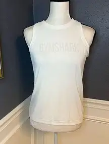 Gymshark  Fit Seamless Tank in White