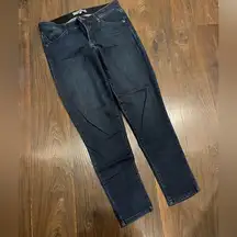 Wit & Wisdom From Nordstrom Dark Skinny Jean Sz 12 non distressed VGUC