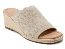 Easy Spirit Women's Shanice Espadrille Wedge Sandals- Wide Width- Size 10W