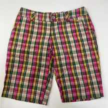 SO Black Forest Multicolor Plaid Short NWT Size 7 Juniors