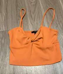 Orange Forever 21 Tank Top