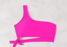 One Shoulder Bikini Top