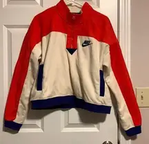 Vintage looking Nike sweatshirt oversized crop