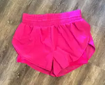 Pink Running Shorts