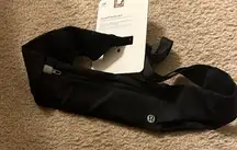 Lululemon fast and free run camo Black Belt Bag