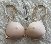 Skims Ultimate Nipple Apex Pushup Bra Sand Size 30C