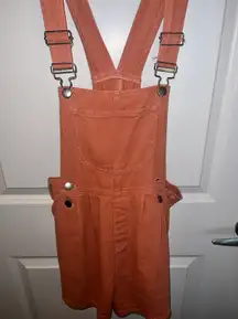Short Overalls Open Back
