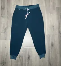 FIGS Zamora Jogger Caribbean Blue Pants