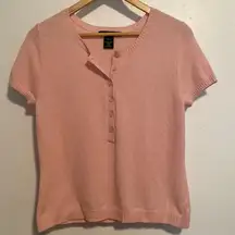 Apostrophe Baby Pink Cashmere Sweater