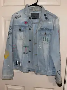 Brooklyn Cloth Graffiti Denim Jacket