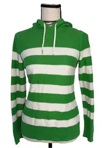 Lauren Ralph Lauren Active Striped Hoodie Sweater | Size S 