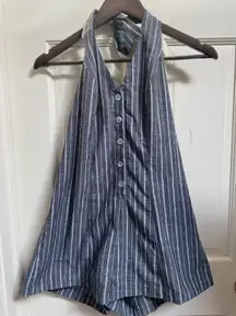 Pinstripe Romper