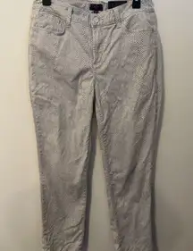 COPY - NYDJ leopard print straightht leg jean