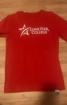 Red Lone Star Tee