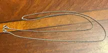 G35 Italy made Necklace 925 sterling silver 1.46g 18 inch