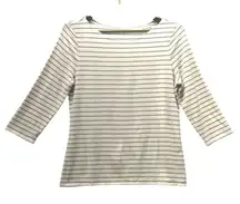 Garnet Hill Organic Pima Cotton Top Cream XL