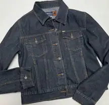 Crest Jeans Dark Blue Jean Jacket