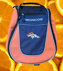 Denver Broncos Orange and‎ Blue Front Open Backpack