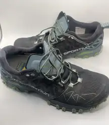La Sportiva Bushido II GTX Shoes Womens Size 9,5 Black Trail Running Z106-C