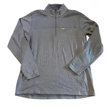 Ariat Women's Rebar Foundation 1/4 Zip Long Sleeve Shirt Blue  Size Large