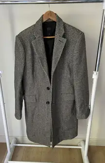 Express Design Studio Printed Coat Size Medium