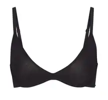 SKIMS WEIGHTLESS SCOOP BRA SHADE ONYX SIZE 30B NWT