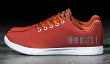 No Bull Nobull Trainers Performance Sneakers Orange Burnt Red- Size 9.5 (women)