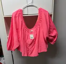 Free People Top Off-The-Shoulder