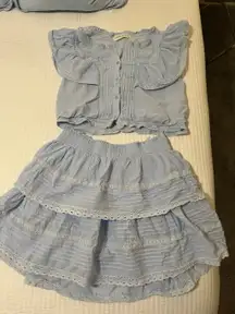 Pants Store Blue Set