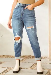 High Rise Mom Jeans