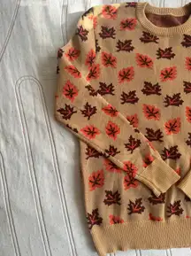Fall Leaf Sweater