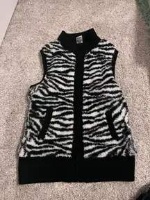 fuzzy vest