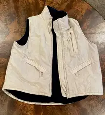 Vintage cream vest