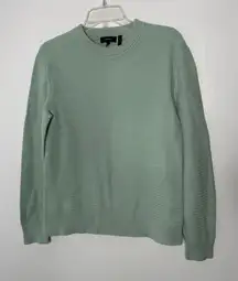 Theory sage green sweatshirt size small
