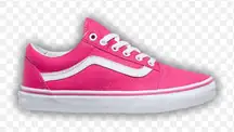 Vans Era Neon Pink Low Top Lace Up Canvas Sneakers