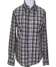 Wrangler Vintage Western Pearl Snap Up Shirt