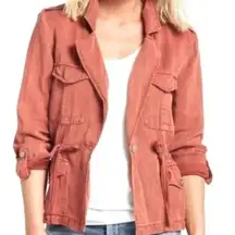 Sanctuary Field Tie Light Jacket - Size Small NWOT Orange