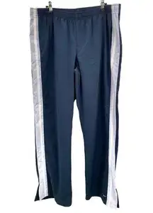 Nike‎ Women's Track Pants Size XL Blue White Slit Cuff Basketball Volleyball New