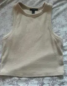 Tan Crop Top 