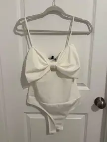 Lulus Bow bodysuit 