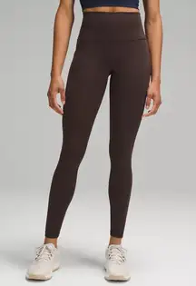 NWT Lululemon Wunder Train High-Rise Tight with Pockets 25" size 6 Espresso