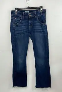Hudson Jeans Midrise Signature Bootcut Denim Size 28 Dark Wash