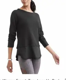 Avia Black Athletic Top Size Medium