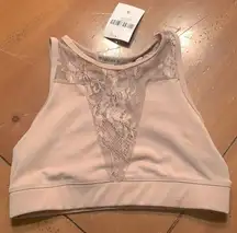 NWT Dusty Pink Lace Sports Bra 💗