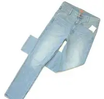NWT Mother Dazzler Yoke Front Ankle in Lots Of Free Hugs Straight Jeans 26