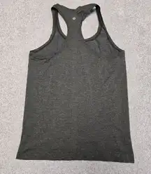 Lululemon Swiftly Tech Running Tank Top Shirt Sz 10 Army Green Women's Excellent